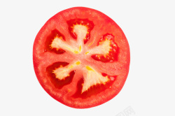 西红柿片手绘卡通西红柿片高清图片