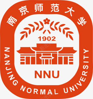 学校高考南京师范大学logo矢量图图标图标