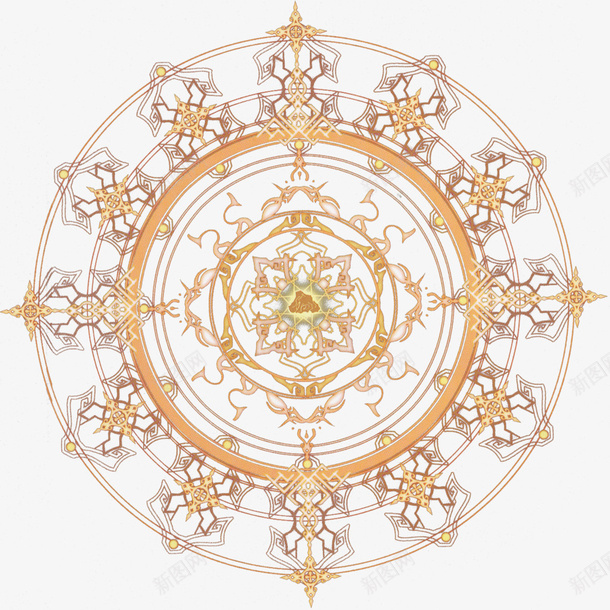 金色辉煌复杂纹路阵法png免抠素材_88icon https://88icon.com 发动 复杂 奇妙 奇异 梦境 神秘 纹路 阵法 阵法符文 魔幻