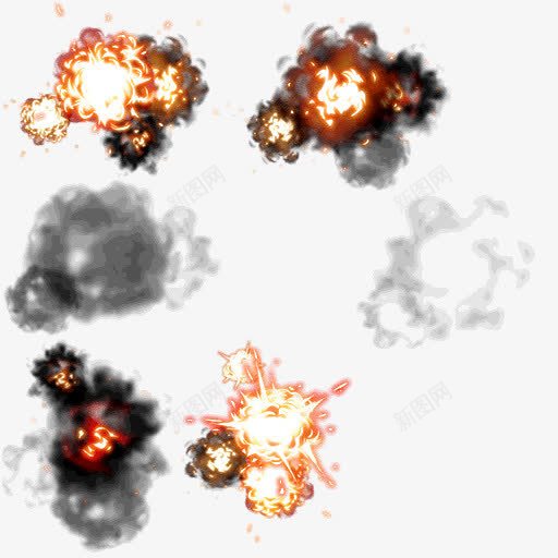 游戏爆破效果png免抠素材_88icon https://88icon.com 光 光效 光环 升级特效 游戏 游戏特效 炸开 烟雾 爆炸 爆炸图像 特效
