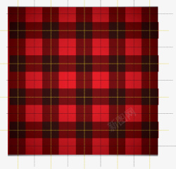 红黑格子方格图案棉布高清图片