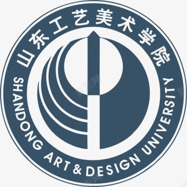 工艺锁山东工艺美术学院LOGO图标图标