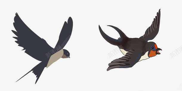 卡通手绘春天飞翔的小鸟psd免抠素材_88icon https://88icon.com 动物 卡通 卡通手绘春天飞翔的小鸟 小鸟 手绘 早鸟 春天 翅膀 飞翔