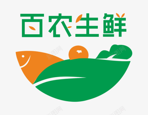 欣赏鱼儿农产品logo欣赏图标图标
