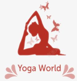 瑜伽女教练瑜伽世界高清图片