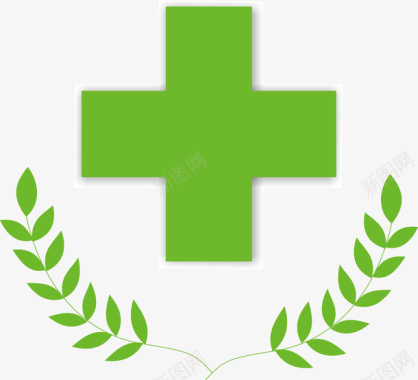 青色医疗图标绿色医疗logo图标图标