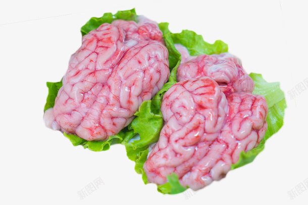 一对新鲜美味猪脑花png免抠素材_88icon https://88icon.com 一对 入口即化 垂涎欲滴 新鲜 爽口 猪脑花 生鲜 粉嫩 纹路 脑花