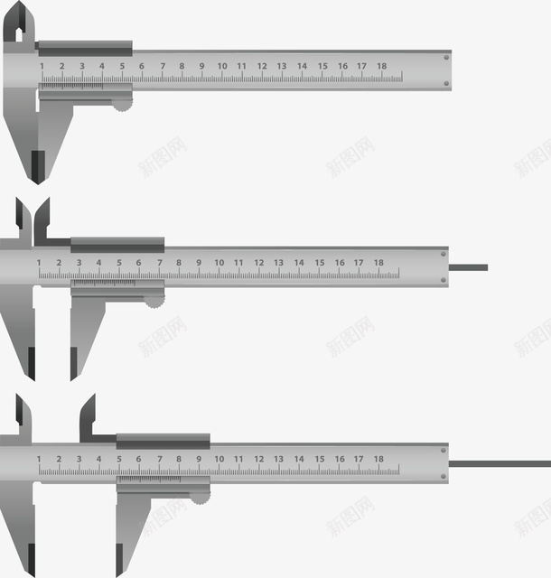 灰色游标卡尺png免抠素材_88icon https://88icon.com 游标卡尺 游标卡尺PNG 灰色 灰色游标卡尺 矢量游标卡尺