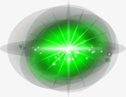 绿色光圈梦幻绿色光圈高清图片