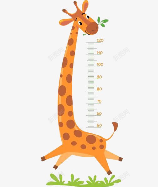 长颈鹿量身高png免抠素材_88icon https://88icon.com 刻度 刻度尺 卡通 尺子 尺寸标尺 标尺 测一测 测量 测量工具 量一量 长颈鹿