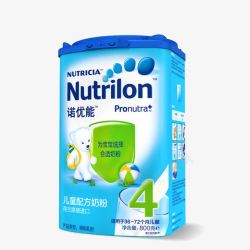 Nutrilon诺优能4段儿童配方奶粉高清图片