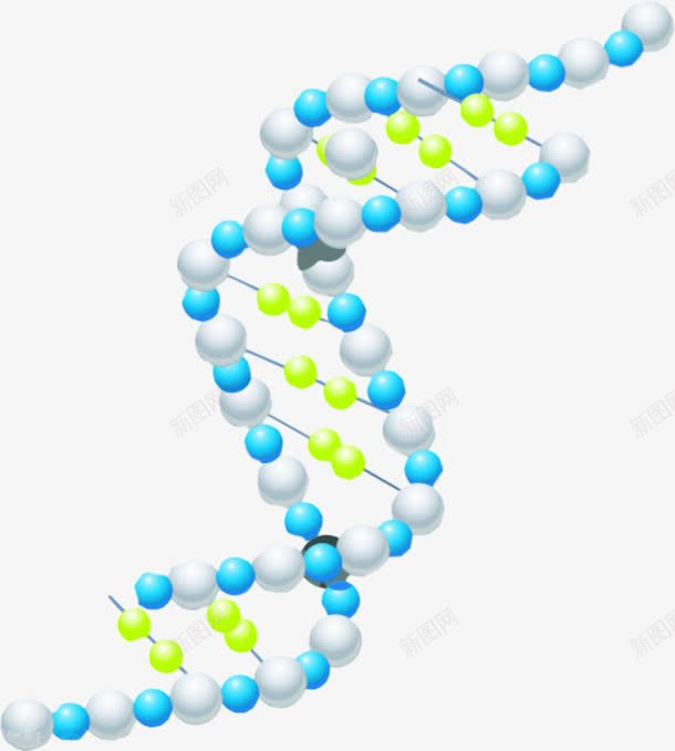 蓝白色基因图案png免抠素材_88icon https://88icon.com DNA 医学研究 基因 蓝白色 螺旋状 遗传物质