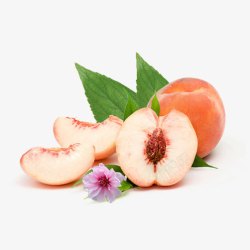 新鲜的桃子水蜜桃高清图片