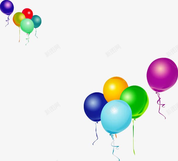 彩色卡通可爱气球装饰丝带png免抠素材_88icon https://88icon.com 丝带 卡通 可爱 彩色 气球 装饰