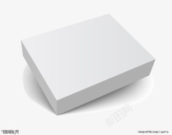 白色箱子纸箱纸盒高清图片