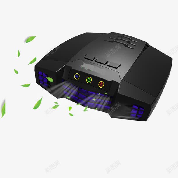 黑色简约空气净化器png免抠素材_88icon https://88icon.com 方便 清新 空气净化器 简约净化器 车载净化器 黑色净化器