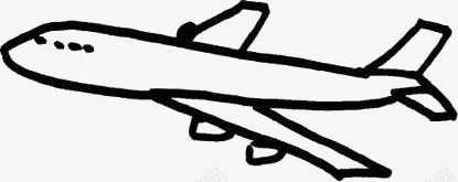 一架飞机图标图标