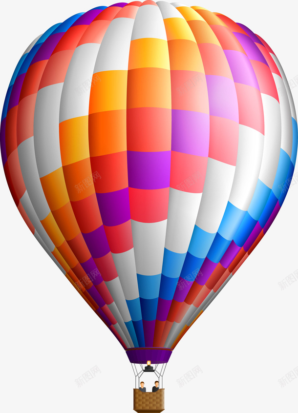 唯美多彩漂浮热气球png免抠素材_88icon https://88icon.com 升空 唯美热气球 多彩热气球 拼接热气球 漂浮热气球 童趣