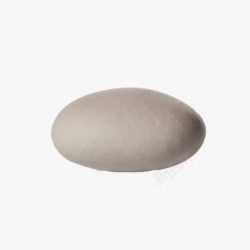 灰色石头矢量图白色粗糙椭圆形鹅卵石实物高清图片