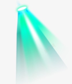 透明激光蓝绿色舞台灯高清图片