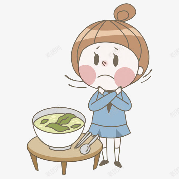 手绘吃饭的女孩图png免抠素材_88icon https://88icon.com 凳子 吃饭 小女生 挑食 插图 漂亮的 餐具