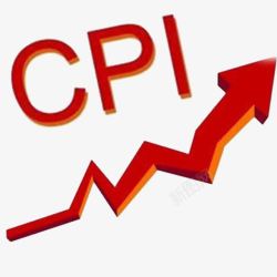 加价CPI增长值高清图片