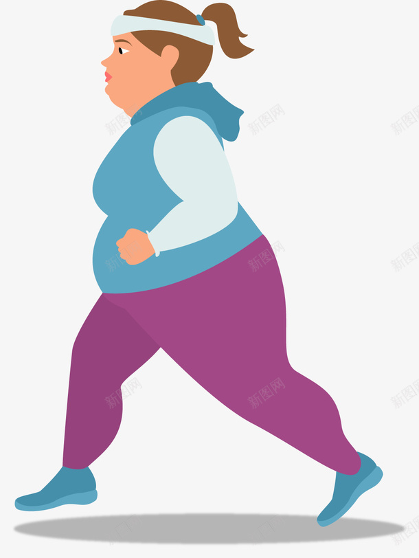 肥胖奔跑矢量图ai免抠素材_88icon https://88icon.com 奔跑 奔跑运动 学生奔跑 学生晨跑 矢量图 肥胖 肥胖的危害 锻炼跑步
