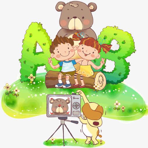 小朋友和小熊照相矢量图ai免抠素材_88icon https://88icon.com 儿童 合影 小朋友和小熊照相矢量素材 插画 春游 绿叶 绿草 花朵 草原 草地 郊游 鲜花 矢量图