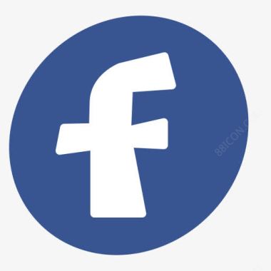 Facebook标志图标免费下载 Facebook标志矢量图标 icon