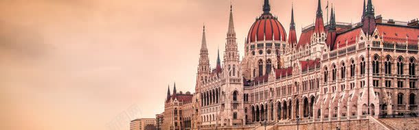 淘宝欧式建筑海报背景背景