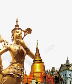 泰国旅行泰国旅游景点建筑与佛像高清图片