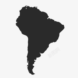 南美洲南美洲装饰案矢量图高清图片