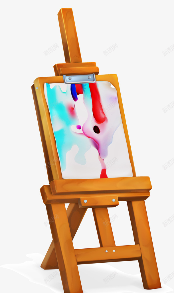 彩色美丽画板png免抠素材_88icon https://88icon.com 彩色画板 水彩画 油画 涂鸦 绘画 绘画板 美术