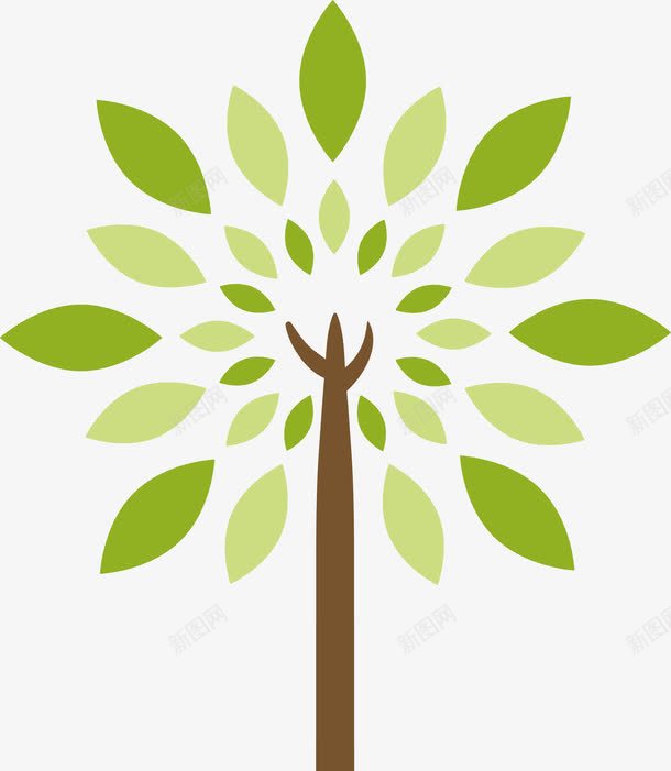 茂盛的绿色小树苗png免抠素材_88icon https://88icon.com 叶子 大树 小树 成长过程 树 树木 树苗 植物 绿色 绿色植物 茁壮成长