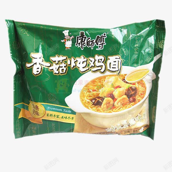 香菇炖鸡面png免抠素材_88icon https://88icon.com 产品实物 康师傅 快餐食品 方便面 美食