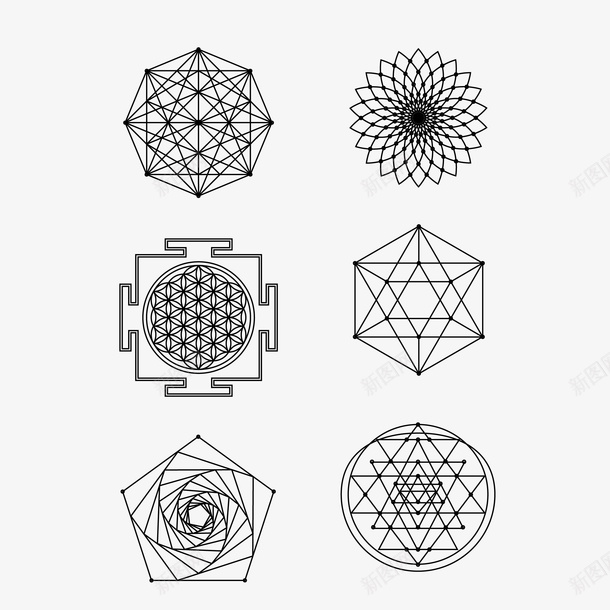 数学图形几何结构图矢量图eps免抠素材_88icon https://88icon.com 免抠图PNG 几何 图形 数学 结构图 矢量图