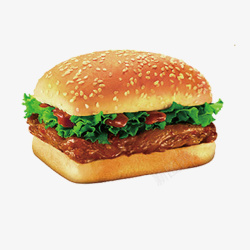 麦当劳鳕鱼汉堡宣传高清图片