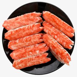 日式蟹肉长脚蟹蟹柳蟹肉棒高清图片