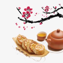中国风碗筷中国风餐具高清图片