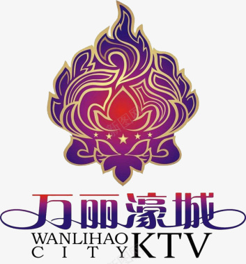 彩色方形彩色渐变KTVLOGO图标图标