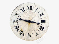 欧式钟表大理石纹理罗马钟高清图片