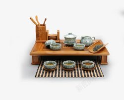 中国风茶具文化装饰素材