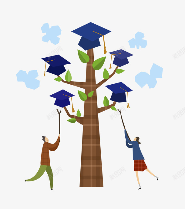 男生女生毕业抽象插画png免抠素材_88icon https://88icon.com 云 入口 努力 女生 学位 学士学位 学士帽 学生 抽象 教育 朋友树 校服 毕业 男生 青少年 高中生