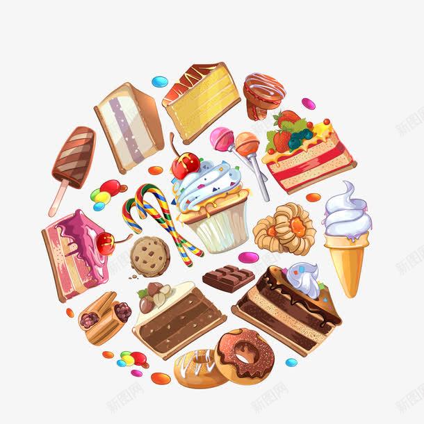 多种多类型食物png免抠素材_88icon https://88icon.com 冰淇淋 吊牌 正餐 甜品 甜点 甜甜圈 糖果 食物