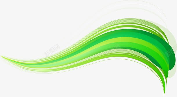 绿色条纹装饰png免抠素材_88icon https://88icon.com 手绘 条纹 条纹装饰 画册装饰线条 科技线条 绿色装饰