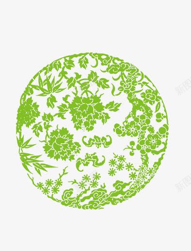 古典花纹png免抠素材_88icon https://88icon.com 园形古典花纹素材下载 桃子 牡丹 祥云 荷花 菊花 蝴蝶 青花瓷