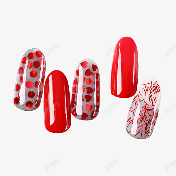 心形红色亮片美甲psd免抠素材_88icon https://88icon.com 做美甲 圆形亮片 大红色 心形亮片 新年美甲 条形亮片 甲片 红色亮片 美甲 美甲图