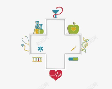 医疗知识医药图标图标