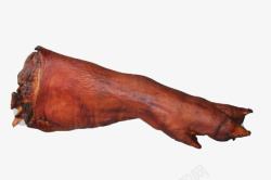 红烧猪腿烟熏大腊猪蹄高清图片