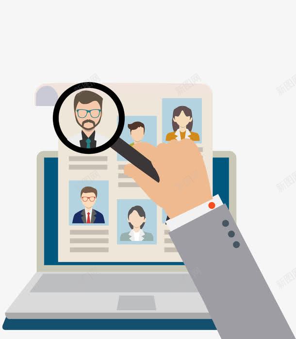 人才筛选招聘插画矢量图ai免抠素材_88icon https://88icon.com 人才招聘 人才筛选 招聘 招聘人才 求才 矢量图 矢量插画